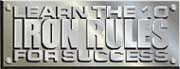 Iron Rules for Success