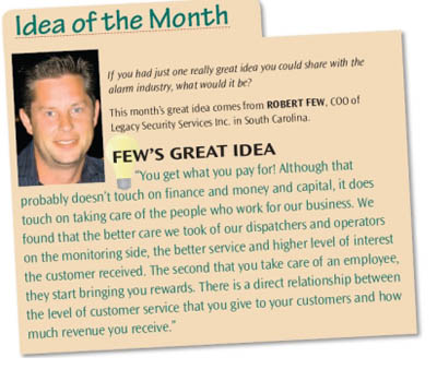Few's great idea